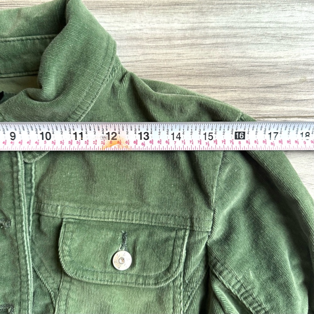 Live a Little Olive Corduroy Jacket - Picture 2 of 8